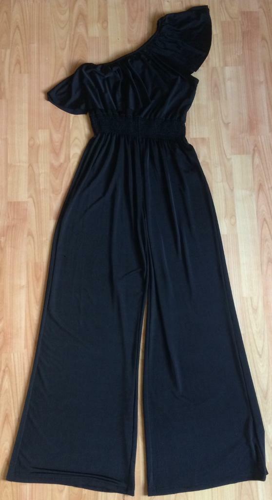 ladies black jumpsuit size 12